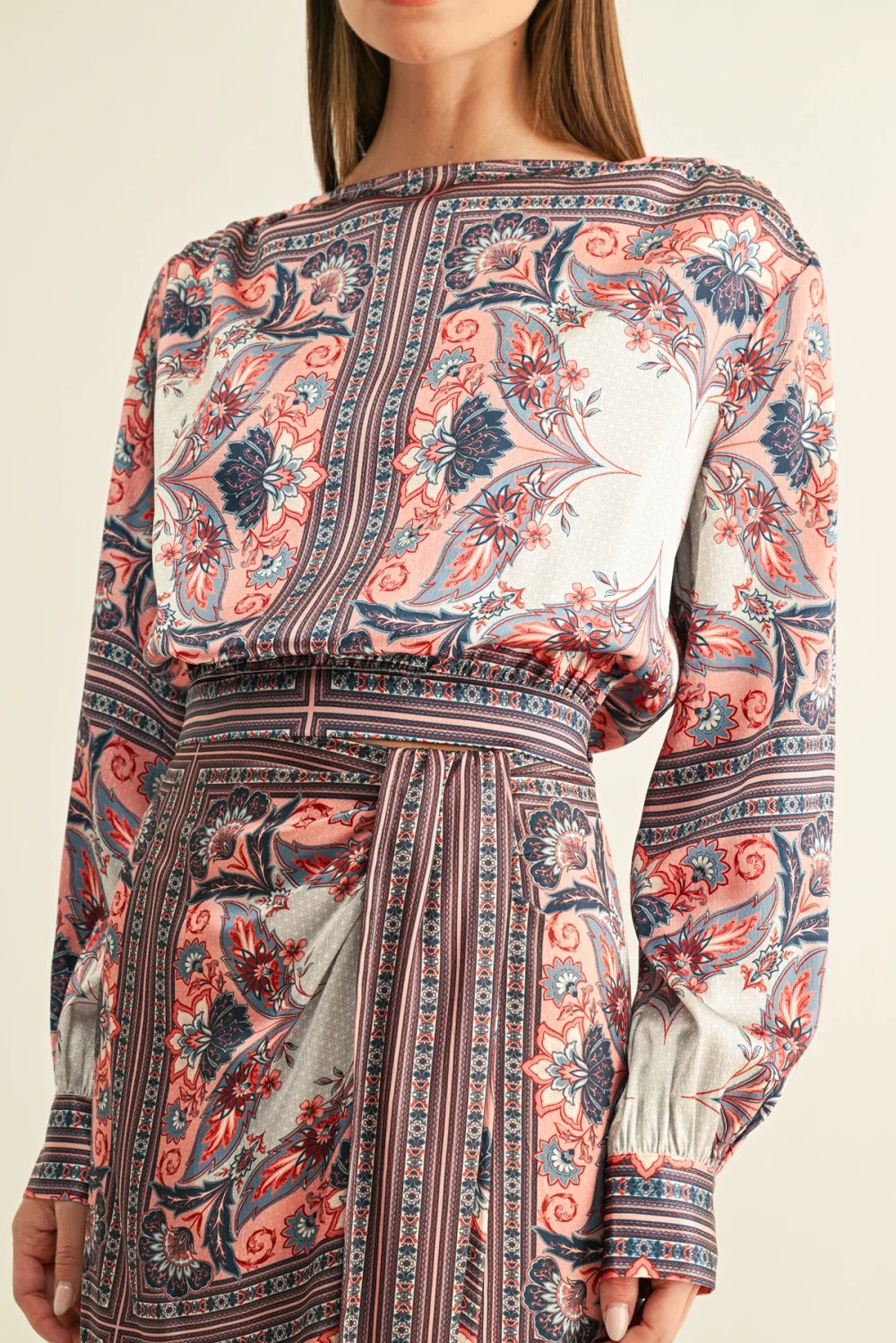 Niko Boat Neck Top