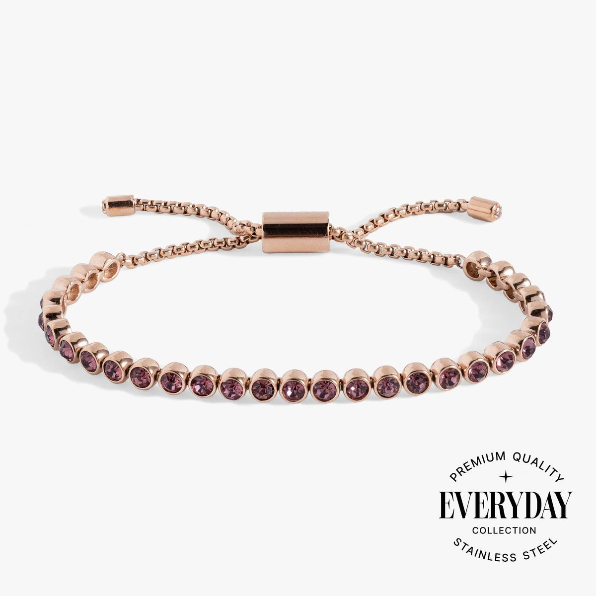 Bolo Crystal Tennis Bracelet