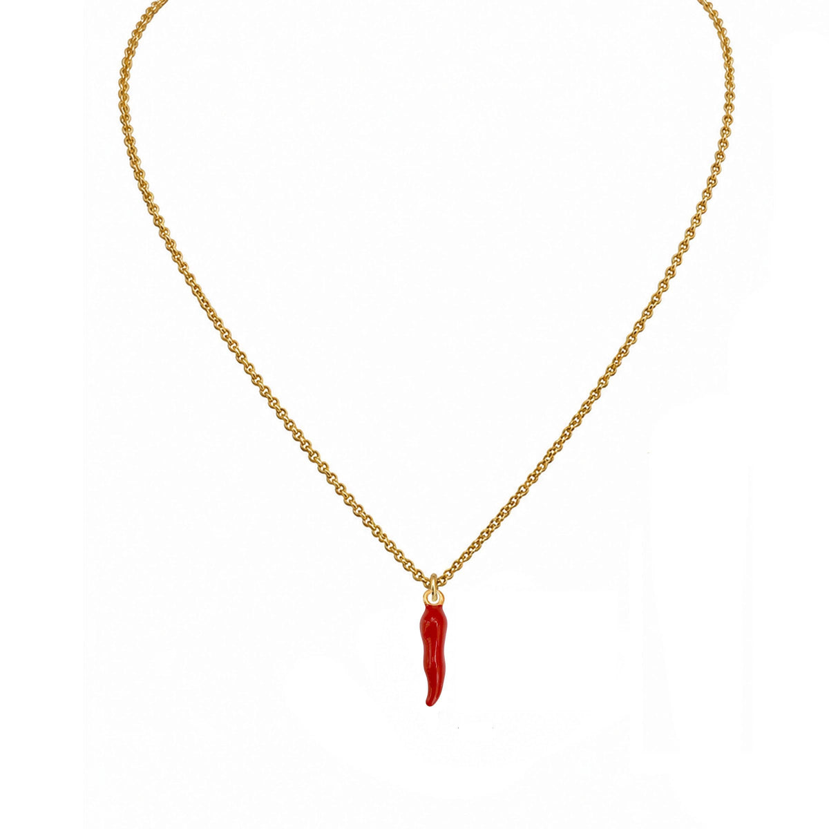 Lucia Italian Horn Necklace