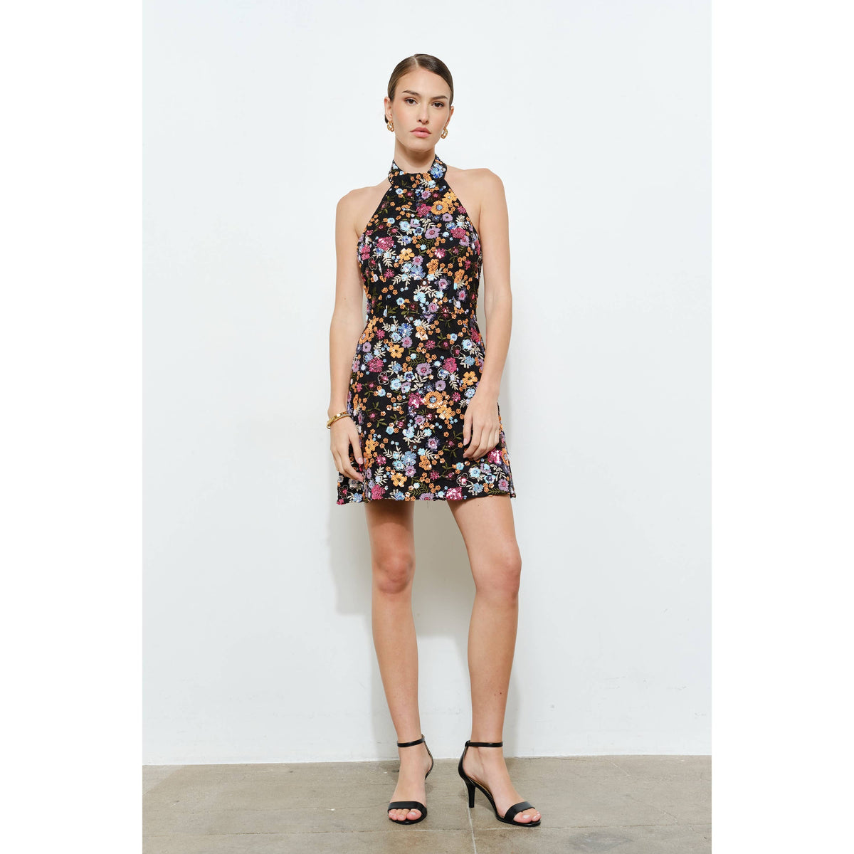 Night Garden Sequin Dress