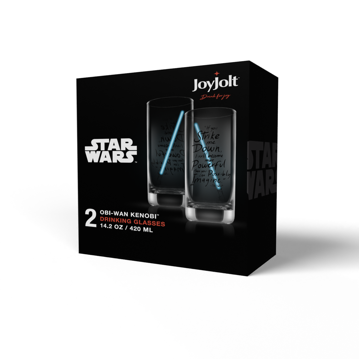 Star Wars Obi-Wan Kenobi™ Lightsaber Tall Drinking Glasses