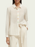 Regular fit colourful-button shirt