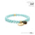 Mini "Mint" Stone Bangin' Bracelet