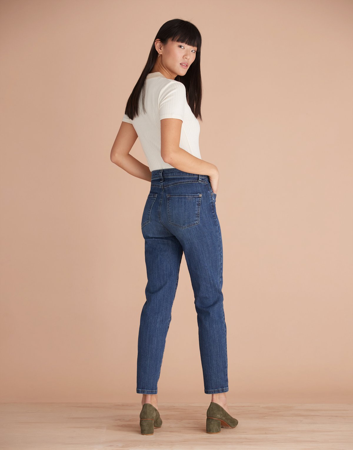 Emily High Rise Slim - Smith