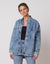 Oversized Denim Overshirt