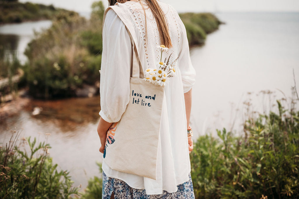 Love &amp; Let Live Tote