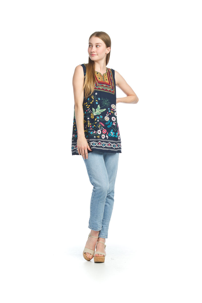 Sutter Embroidered Blouse