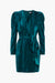 Pricilla Velvet Faux Wrap Dress